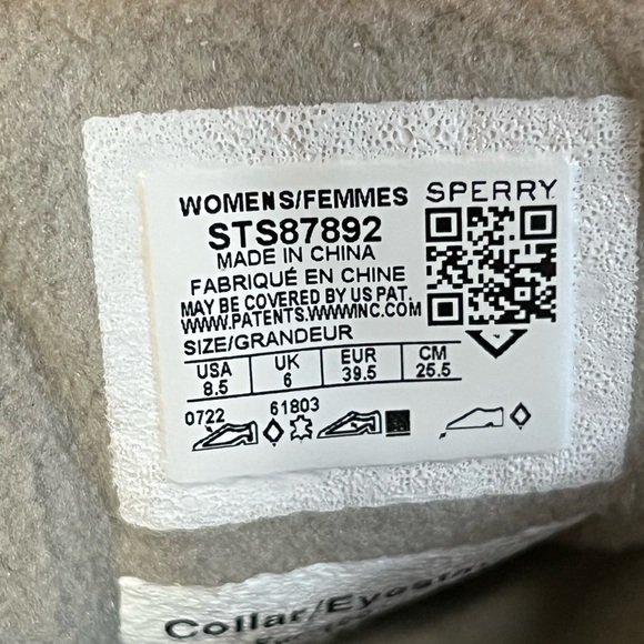 Women's Sperry Winter Boots Sz 8.5 Brand New w/Box - Picture 7 of 7